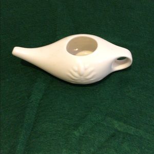 Authentic ceramic neti pot